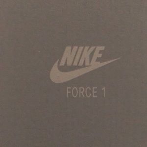 Toddler Air Force one Nike sneakers